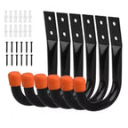 6Pcs/Set Bike Wall Mount Hooks Bicycle Support MTB Road Bike Parking Hanging Holder Stand for Cycling Bike Accessories