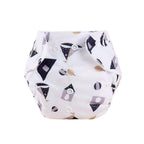 Baby Diapers Washable Reusable Nappies Grid Eco Friendly Cotton Baby Cloth Training Pant Cloth Diaper Adjustable Baby Fraldas