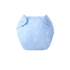 Baby Diapers Washable Reusable Nappies Grid Eco Friendly Cotton Baby Cloth Training Pant Cloth Diaper Adjustable Baby Fraldas