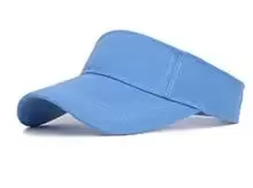 Summer Sun Protection Peaked Cap Unisex Solid Color Sun Caps Outdoor Sports Casual Sun Hat Tennis Hat Baseball Cap Golf Visor