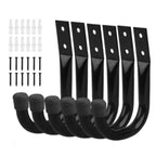 6Pcs/Set Bike Wall Mount Hooks Bicycle Support MTB Road Bike Parking Hanging Holder Stand for Cycling Bike Accessories