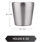 3Pcs Stainless Steel304 Cup Outdoor Hiking Gear Stackable Cup Camping Cups Metal Cups Coffee Travel Cup Sets Portable Drink-Ware