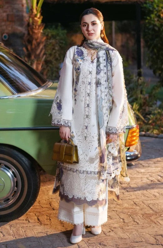 Summer 3PC Lawn Chickenkari Embroidered Suit