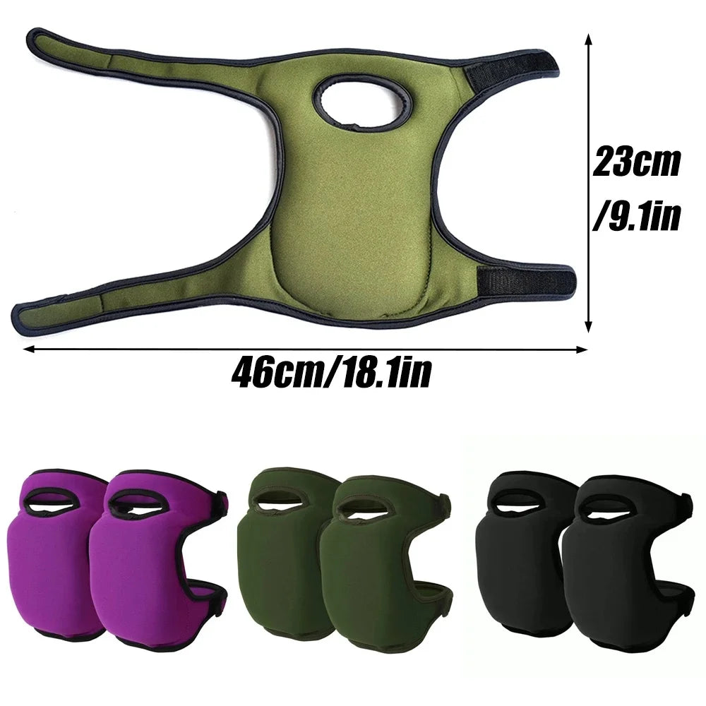 1Pair Soft Foam Knee Pads for Work Knee Support Padding for Gardening Cleaning Protective Sport Kneepad Builder Workplace Safety