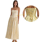 Summer Clothes for Women Midi Elegant Dress 2025 New Arrivals White Floral Print Holiday Dress