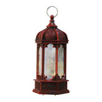 Moroccan Style Eid LED Lantern Kareem LED Lamps Eid Tabletop Decorations LED Lanterns Night Light for Kareem Party Desktop