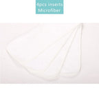 Drop Shipping! Happyflute Washable Reusable Baby Cloth Diapers Nappy Inserts Microfiber 3 Layers