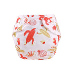 Baby Diapers Washable Reusable Nappies Grid Eco Friendly Cotton Baby Cloth Training Pant Cloth Diaper Adjustable Baby Fraldas