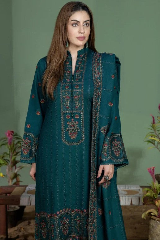 Summer 3PC Lawn Embroidered Suit
